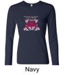 Ford Mustang Shirt Girls Run Wild Ladies Long Sleeve Tee T-Shirt