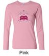 Ford Mustang Shirt Girls Run Wild Ladies Long Sleeve Tee T-Shirt