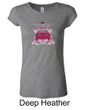 Ford Mustang Shirt Girls Run Wild Ladies Longer Length Tee T-Shirt