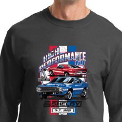 Ford Mustang Shelby Shirt High Performance Long Sleeve Shirt