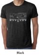 Ford Mustang Shirt Legend Honeycomb Grille Burnout Tee T-Shirt