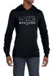 Ford Mustang Shirt Legend Honeycomb Grille Lightweight Hoodie Tee