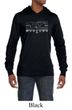 Ford Mustang Shirt Legend Honeycomb Grille Lightweight Hoodie Tee