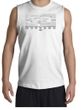 Ford Mustang Shirt Legend Honeycomb Grille White Muscle Shirt