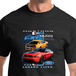 Ford Mustang Shirt The Legend Lives Tee T-shirt