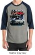 Ford Mustang Shirt Various Shelby Mens Raglan Tee T-Shirt