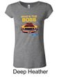 Ford Mustang Shirt Who's The Boss 302 Ladies Longer Length Tee T-Shirt
