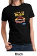 Ford Mustang Shirt Who's The Boss 302 Ladies Tee T-Shirt