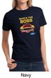 Ford Mustang Shirt Who's The Boss 302 Ladies Tee T-Shirt