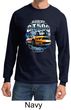 Ford Mustang Shirt Yellow and White GT 500 Long Sleeve Shirt