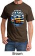 Ford Mustang Shirt Yellow and White GT 500 Tee T-shirt