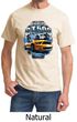 Ford Mustang Shirt Yellow and White GT 500 Tee T-shirt
