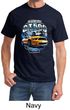 Ford Mustang Shirt Yellow and White GT 500 Tee T-shirt