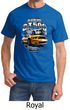 Ford Mustang Shirt Yellow and White GT 500 Tee T-shirt