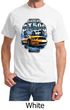 Ford Mustang Shirt Yellow and White GT 500 Tee T-shirt