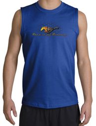 Ford Mustang Shooter Shirt - Make It My Grill Adult Royal Muscle Shirt Ford Mustang Shooter Shirt - Make It My Grill Adult Royal Muscle Shirt