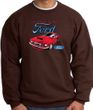 Ford Mustang Sweatshirt - Chairman Of The Ford Adult Brown Sweat Shirt