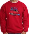 Ford Mustang Sweatshirt - Chairman Of The Ford Adult Red Sweat Shirt