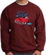 Ford Mustang Sweatshirt - Chairman Of The Ford Maroon Sweat Shirt