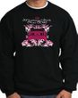 Ford Mustang Sweatshirt - Girls Run Wild Adult Black Sweat Shirt
