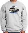 Ford Mustang Sweatshirt - Horsepower Adult Ash Sweat Shirt