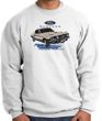 Ford Mustang Sweatshirt - Horsepower Adult White Sweat Shirt