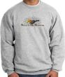 Ford Mustang Sweatshirt -Make It My Grill Athletic Heather Sweat Shirt