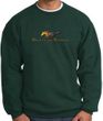 Ford Mustang Sweatshirt - Make It My Grill Dark Green Sweat Shirt