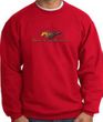 Ford Mustang Sweatshirt - Make It My Mustang Grill Red Sweat Shirt