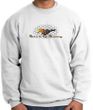 Ford Mustang Sweatshirt - Make It My Mustang Grill White Sweat Shirt