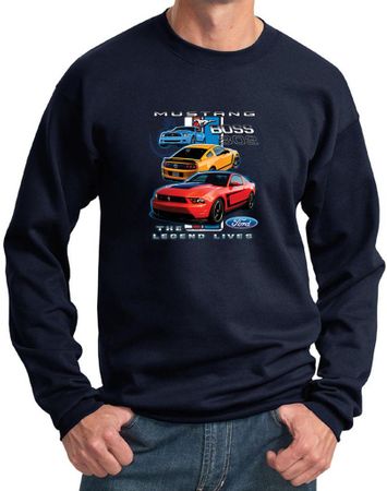 Ford Mustang Sweatshirt The Legend Lives Sweatshirt