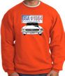 Ford Mustang Sweatshirt - USA 1964 Country Adult Orange Sweat Shirt