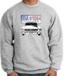 Ford Mustang Sweatshirt USA 1964 Country Athletic Heather Sweat Shirt