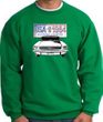 Ford Mustang Sweatshirt USA 1964 Country Kelly Green Sweat Shirt
