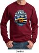 Ford Mustang Sweatshirt Yellow and White GT 500 Sweatshirt