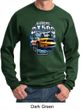 Ford Mustang Sweatshirt Yellow and White GT 500 Sweatshirt