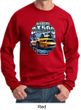 Ford Mustang Sweatshirt Yellow and White GT 500 Sweatshirt
