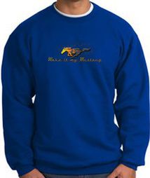 Ford Mustang Sweatshirts - Make It My Mustang Grill Adult Sweat Shirts Ford Mustang Sweatshirts - Make It My Mustang Grill Adult Sweat Shirts