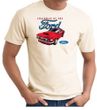 Ford Mustang T-Shirt - Chairman Of The Ford Adult Natural Tee