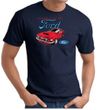 Ford Mustang T-Shirt - Chairman Of The Ford Adult Navy Tee