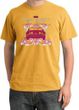 Ford Mustang T-Shirt Girls Run Wild Pigment Dyed Tee Mustard