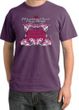 Ford Mustang T-Shirt Girls Run Wild Pigment Dyed Tee Plum