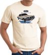 Ford Mustang T-shirt - Horsepower Adult Natural Tee Shirt