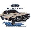 Ford Mustang T-shirt - Horsepower Adult White Tee Shirt