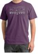 Ford Mustang T-Shirt Legend Honeycomb Grille Pigment Dyed Tee Plum