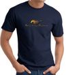 Ford Mustang T-shirt - Make It My Mustang Grill Adult Navy Tee Shirt