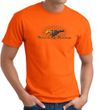 Ford Mustang T-shirt - Make It My Mustang Grill Adult Orange Tee Shirt