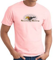 Ford Mustang T-shirt - Make It My Mustang Grill Adult Pink Tee Shirt Ford Mustang T-shirt - Make It My Mustang Grill Adult Pink Tee Shirt