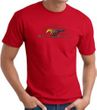 Ford Mustang T-shirt - Make It My Mustang Grill Adult Red Tee Shirt