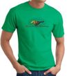 Ford Mustang T-shirt - Make It My Mustang Grill Kelly Green Tee Shirt